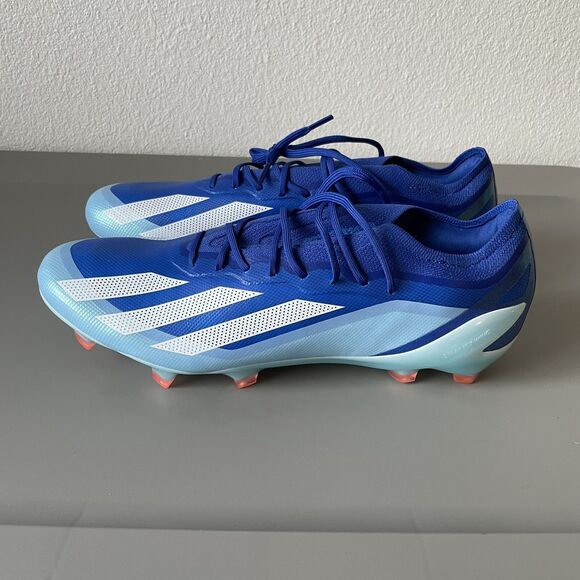 Men's adidas X CRAZYFAST.1 FG Marine Rush Pack Soccer Cleats GY7416 Size 11.5